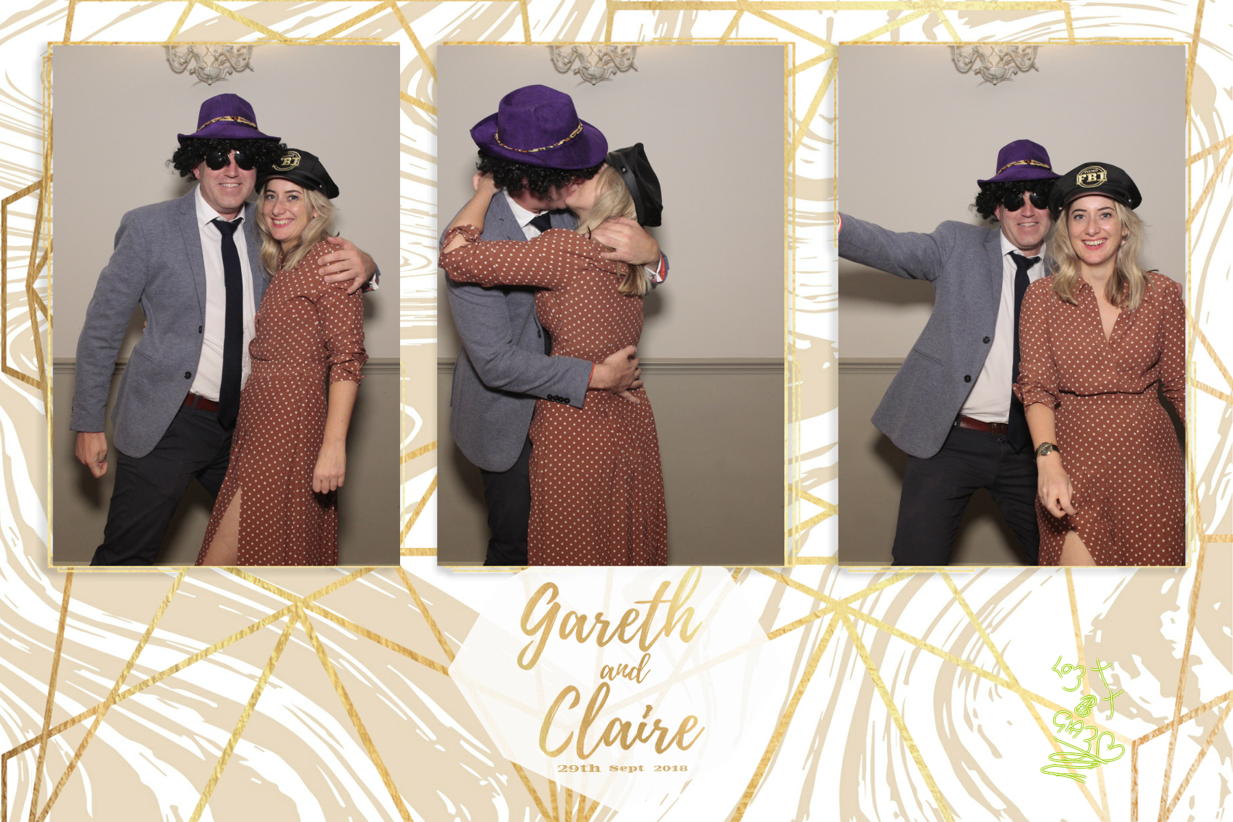 Claire & Gareth's Wedding | View more photos from the event at gallery.myphotoboothexperience.co.uk/u/MyPhotoBoothExperienceLtd/Claire-Gareths-Wedding